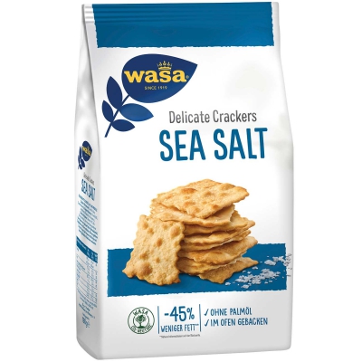  Wasa Tasty Snacks Sea Salt Crackers 180g 