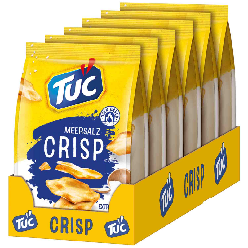  TUC Crisp Meersalz 100g 