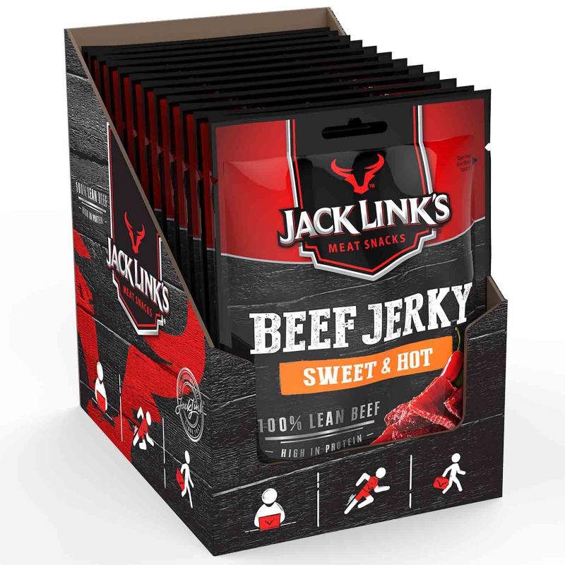  Jack Link's Beef Jerky Sweet & Hot 25g 