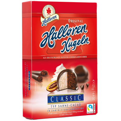  Halloren Kugeln Classic Typ Sahne-Cacao 125g 