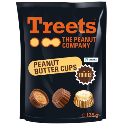  Treets - The Peanut Company Peanut Butter Cups Minis 135g 
