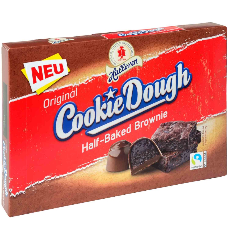  Halloren Cookie Dough Half-Baked Brownie 145g 