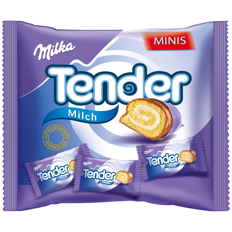  Milka Tender Milch Minis 8x18,75g 