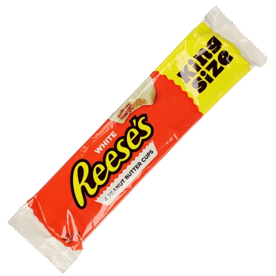  Reese's Peanut Butter Cups White King Size 4er (MHD 31.10.2023) 