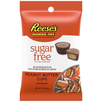  Reese's Peanut Butter Cups Miniature Zero Sugar 85g 