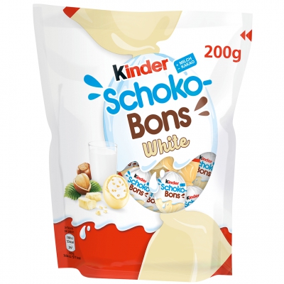  kinder Schoko-Bons White 200g (MHD 21.09.2023) 