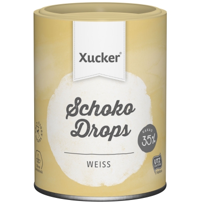  Xucker Schoko Drops Weiss 200g 