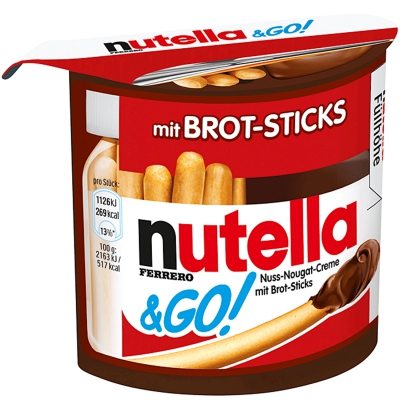  nutella & GO! Brot-Sticks 52g 