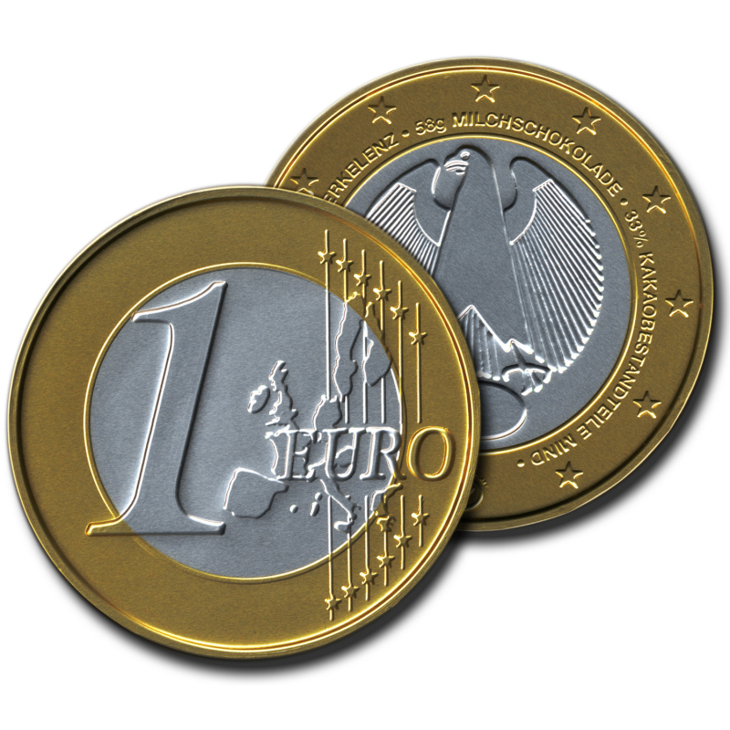  Steenland Chocolate Schoko-Euro 58g 