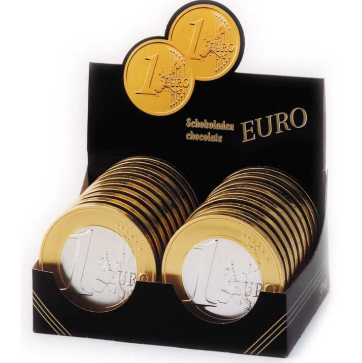  Steenland Chocolate Schoko-Euro 58g 