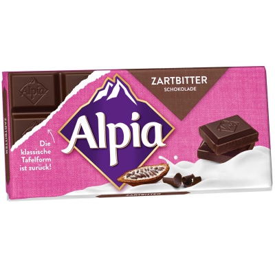  Alpia Feine Zartbitter Schokolade 100g 