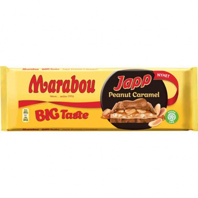  Marabou Big Taste Japp Peanut Caramel 276g 