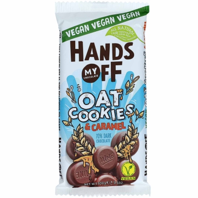  Hands Off My Chocolate Oat Cookies & Caramel Vegan 100g 
