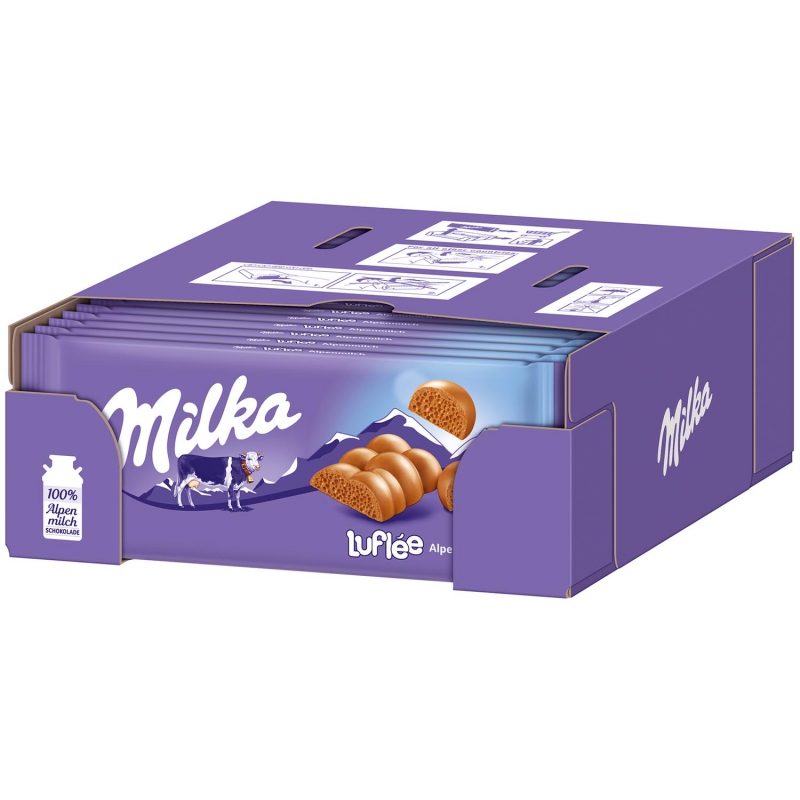  Milka Luflée Alpenmilch 100g 