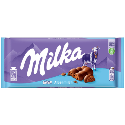  Milka Luflée Alpenmilch 90g 