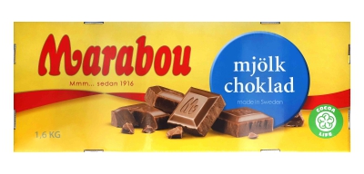  Marabou Mjölk Choklad 16x100g 