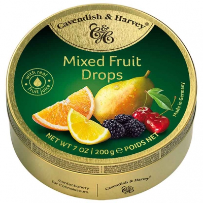  Cavendish & Harvey Mixed Fruit Drops 200g 