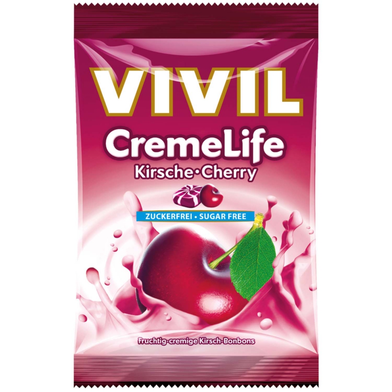  Vivil CremeLife Kirsche ohne Zucker 110g 