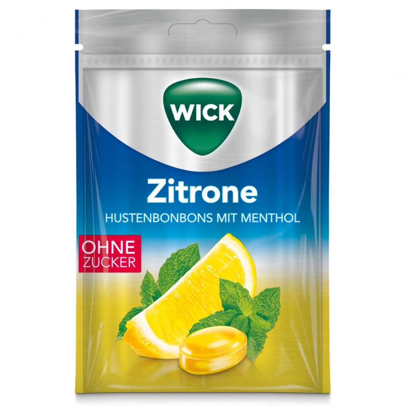  Wick Zitrone ohne Zucker 72g 