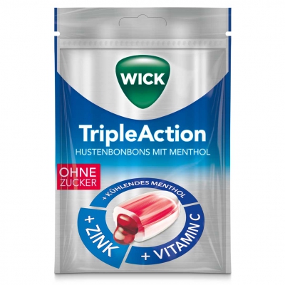  Wick TripleAction ohne Zucker 72g 