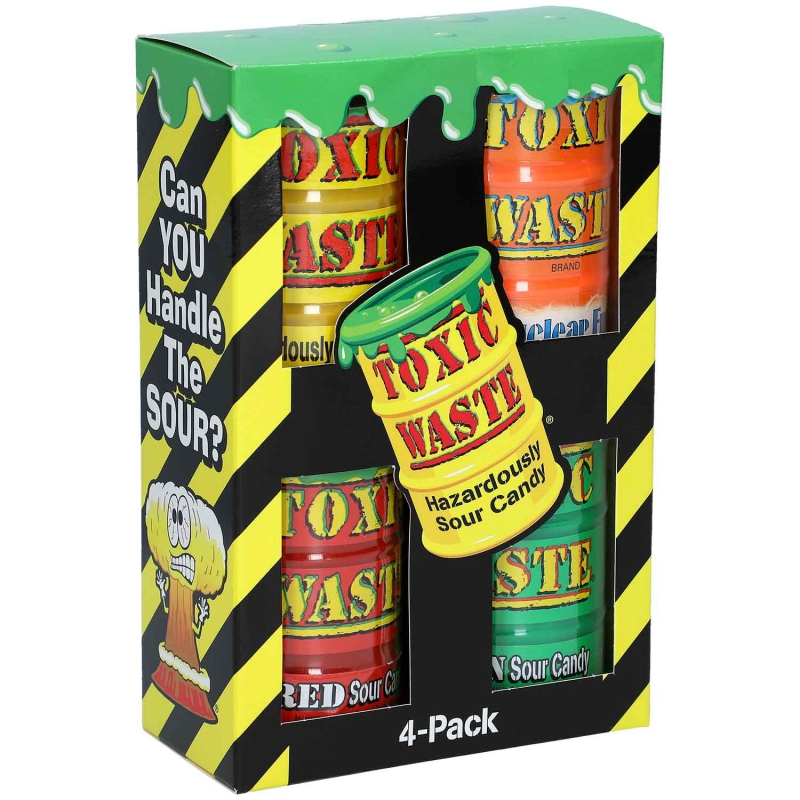  Toxic Waste Assorted Drum 4x42g 