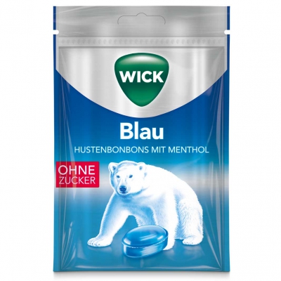  Wick Blau ohne Zucker 72g 
