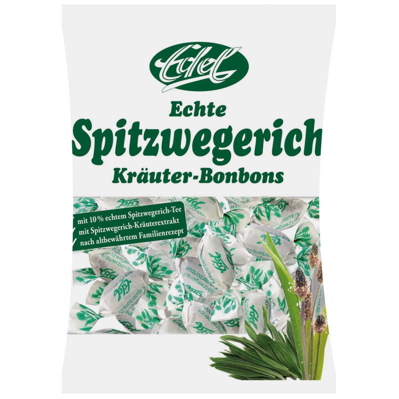  Edel Echte Spitzwegerich Kräuter-Bonbons 90g 