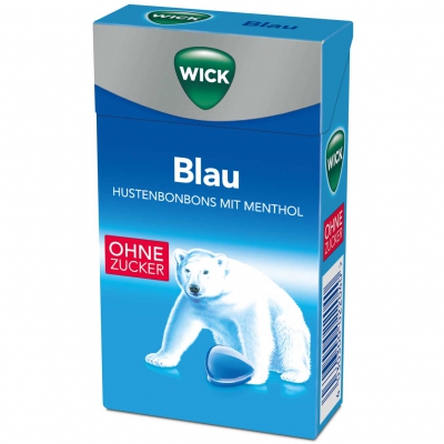  Wick Blau ohne Zucker 46g 