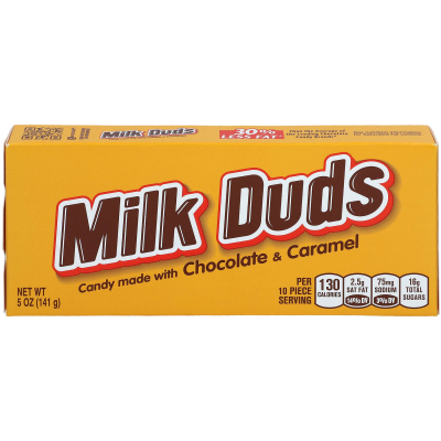  Hershey's Milk Duds Chocolate & Caramel 141g 