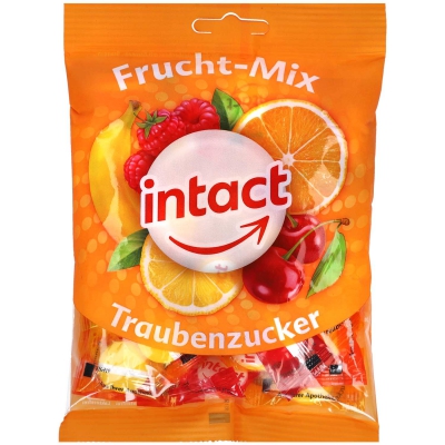  intact Traubenzucker Frucht-Mix 100g 