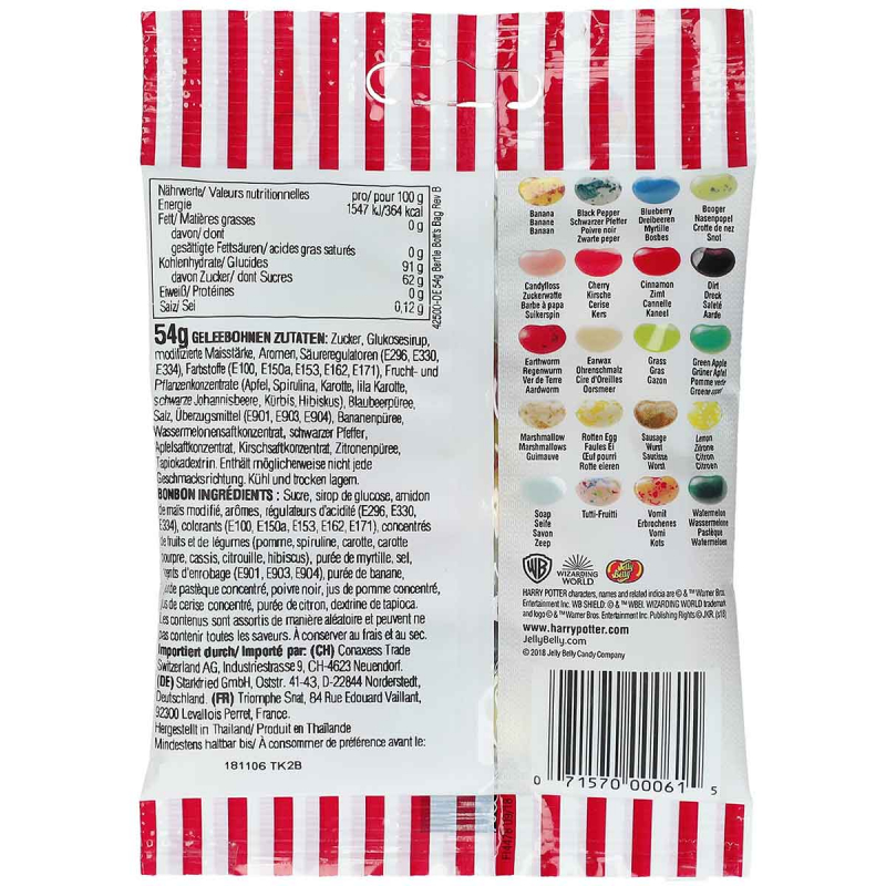  Harry Potter Bertie Bott's Beans 54g (MHD 17.04.2025) 