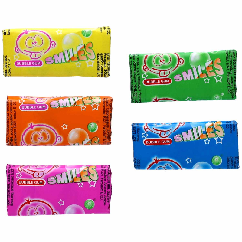  Sweet Flash Bubble Gum & Tattoos 50er 