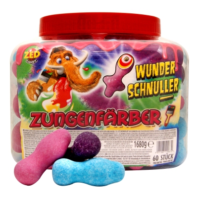  ZED Candy Wunderschnuller Zungenfärber 60er 