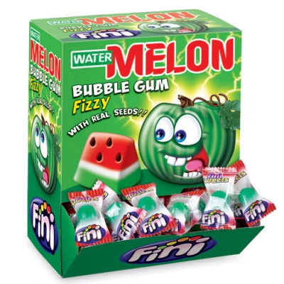  Fini Watermelon Sour Bubble Gum 200er 