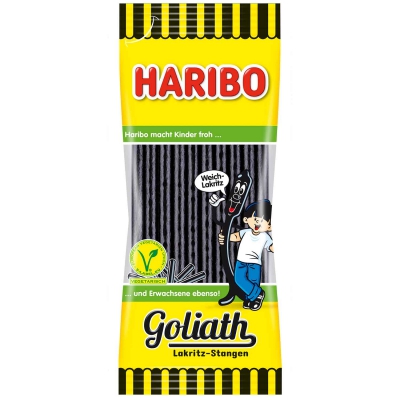  Haribo Goliath Lakritz-Stangen vegetarisch 125g 