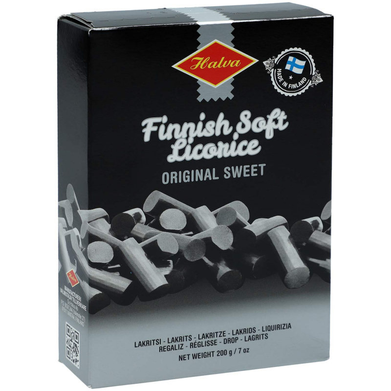  Halva Finnish Soft Licorice Sweet 200g 