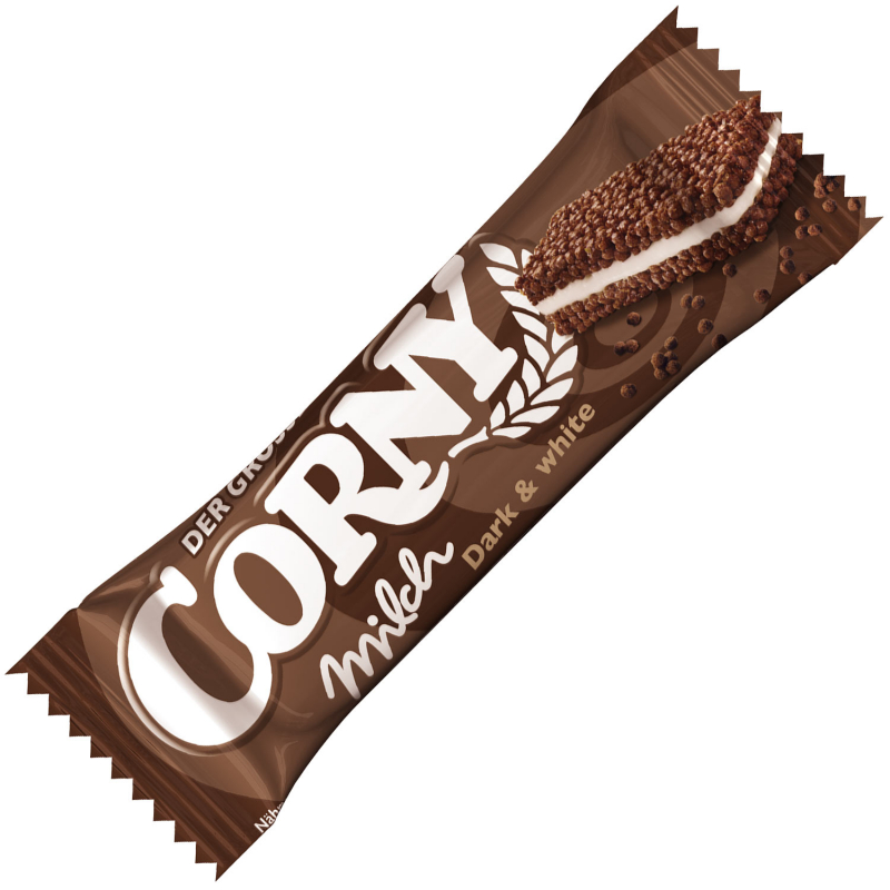  Corny Der Grosse Milch Dark & White 40g 