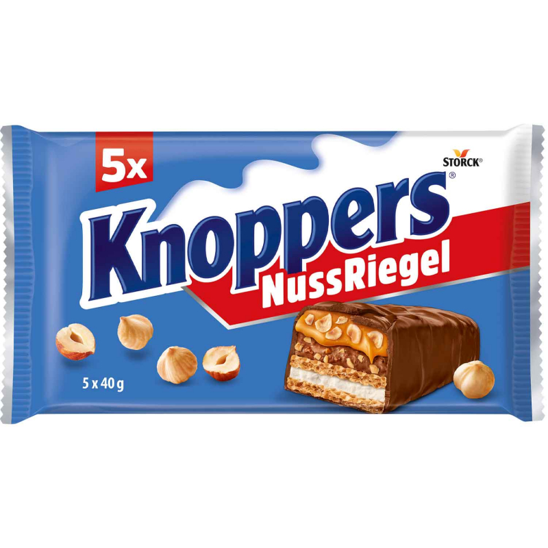 Knoppers NussRiegel 5er 