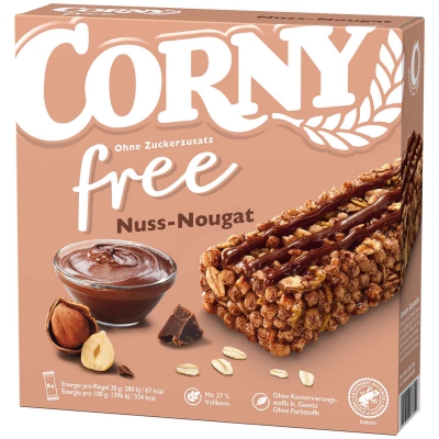  Corny free Nuss-Nougat 6x20g 