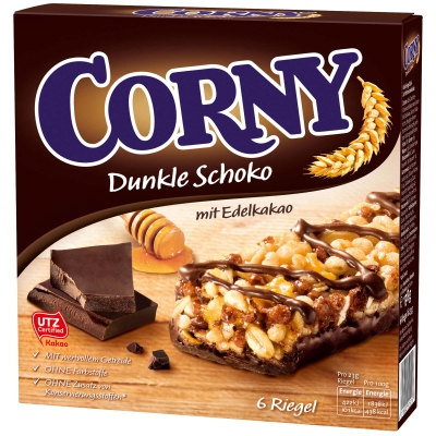  Corny Dunkle Schoko 6x23g 
