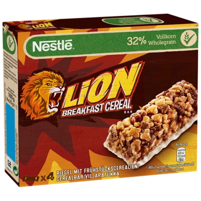  Lion Breakfast Cereal Bar 4x25g 