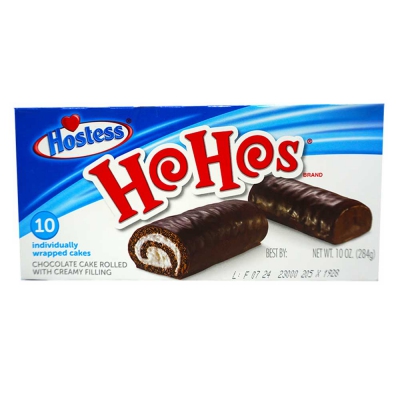  Hostess Ho Hos Chocolate Cake Rolled 10er 