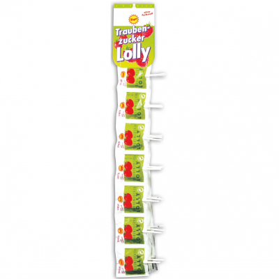  Frigeo Traubenzucker Lolly Erdbeer 7er 