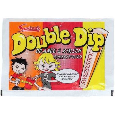  Swizzels Double Dip Orange & Cherry 24er 