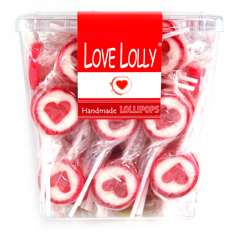  Amore Sweets Rocks Lolly Herz 100×10g 