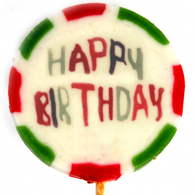  Amore Sweets Rocks Lolly Happy Birthday 12×26g 